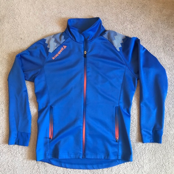 Le Coq Sportif Other - Unique Le Coq Sportif Blue Orange Track Jacket